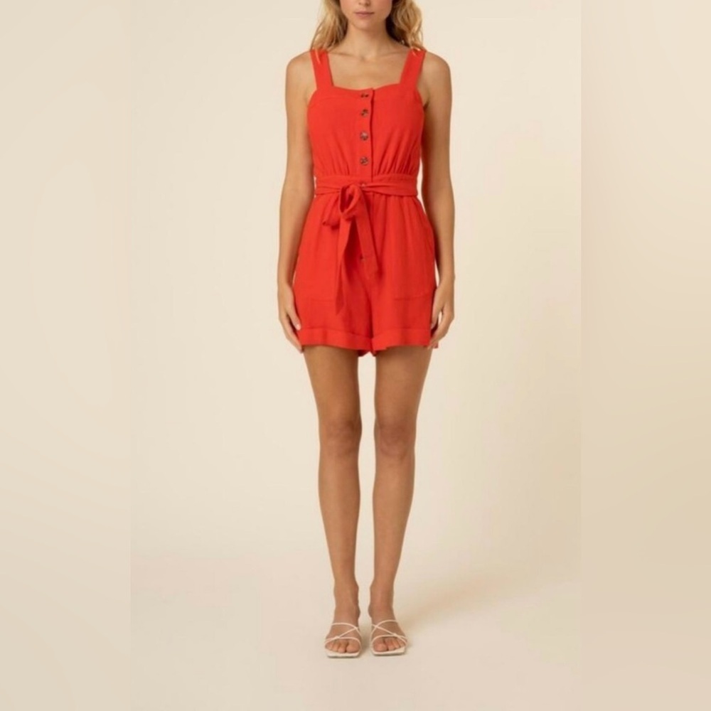 Frnch - Tatiana Romper - Rouge L